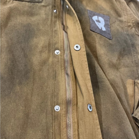 OC Order Plus Women's Denim Jean Jacket Zip Brown Medium Buttons
Front Pockets - Picture 5 of 11